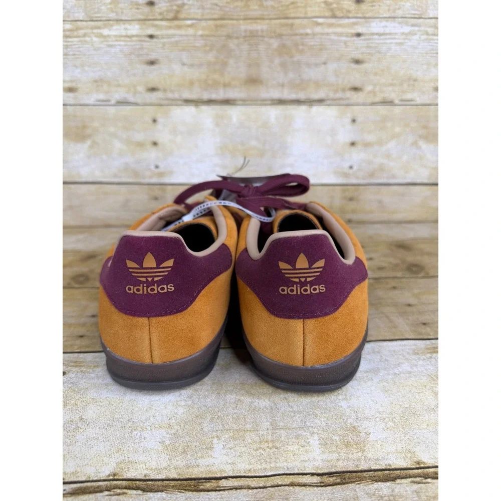 Adidas Gazelle‎ Indoor Orange Burgundy Gum JH5411 Mens Size 13 New No Box